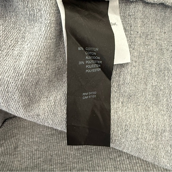 Karl Lagerfeld Paris Circle Logo Crewneck Sweater Size Large French Terry - Picture 5 of 5